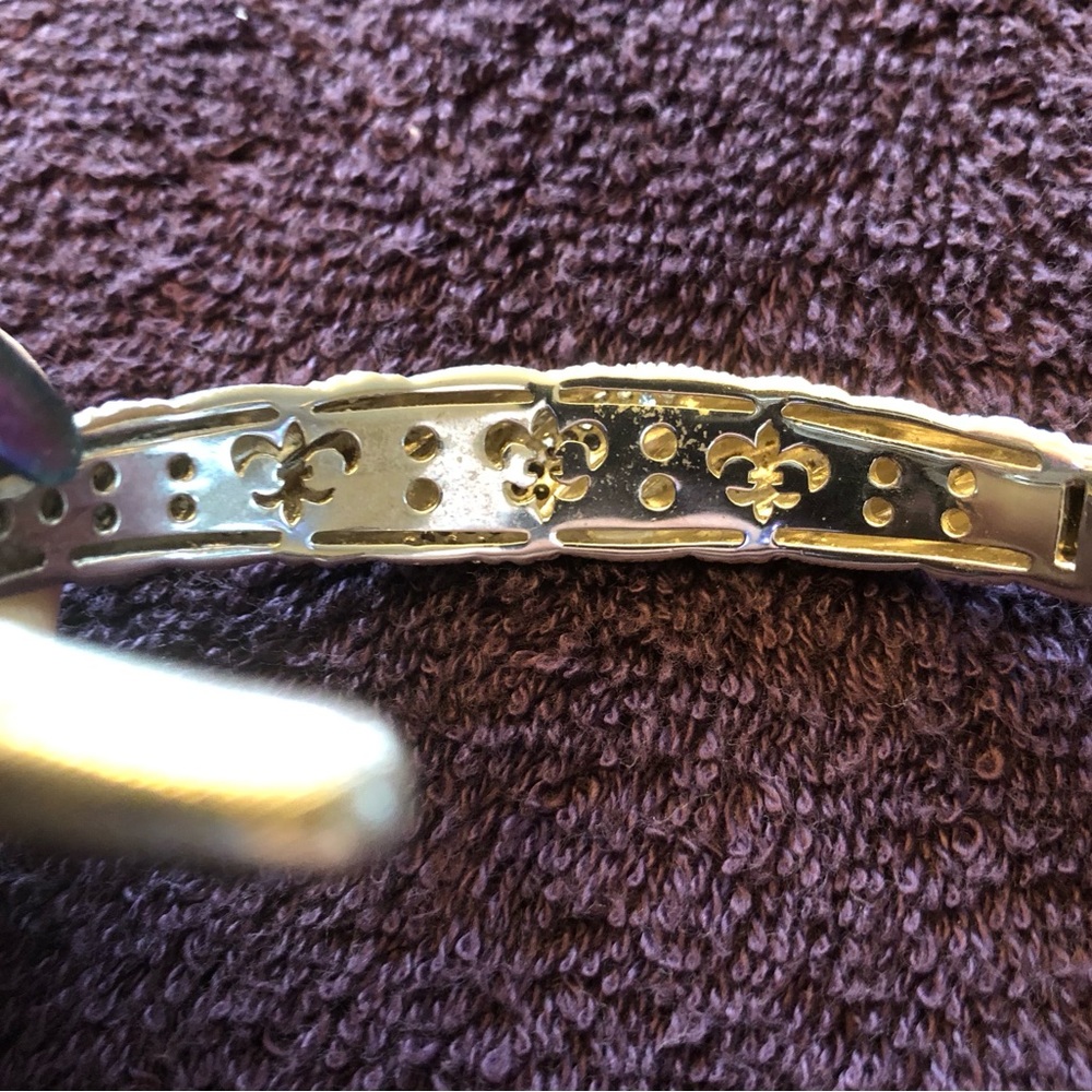 Oval Hinged Silver And Diamonique Bangle Bracelet By … Gem